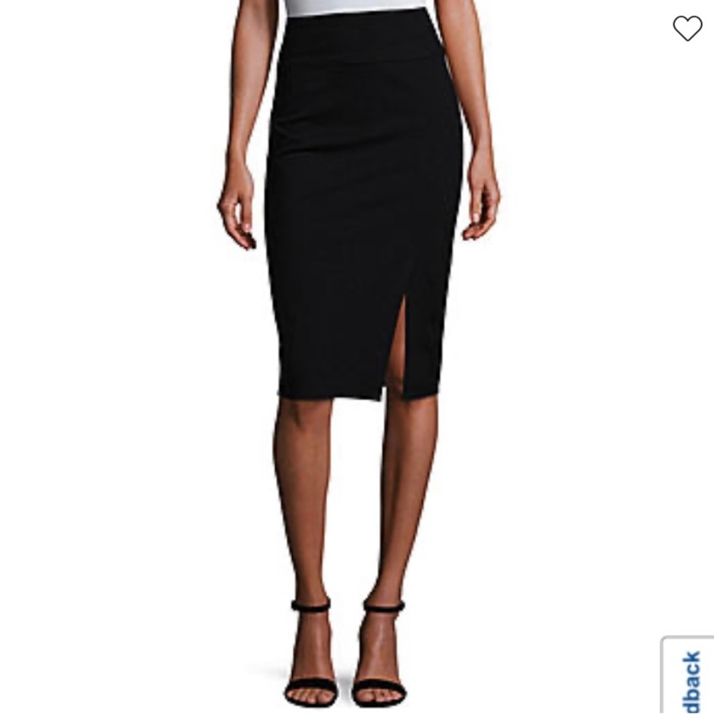 Worthington Ponte Knit Pencil Skirt